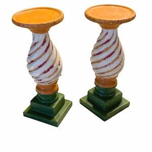 Southern Living At Home Spiral Candle Sticks